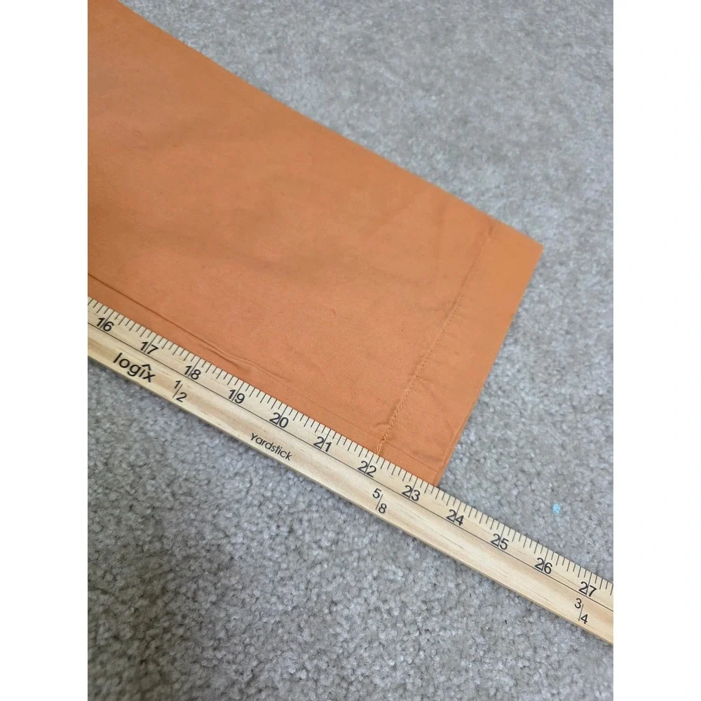 Gap Kids Relaxed Fit Chino Pants Orange Size 8 Regular NWT Adjustable Waist